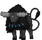 Paldean Tauros (Aqua Breed) front animated