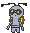 Roaming Form Gimmighoul front animated