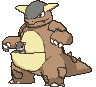 Kangaskhan front animated