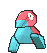 Porygon front animated