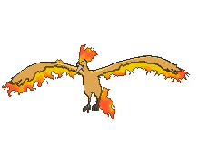 Moltres front animated
