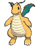 Dragonite front animated