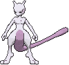 Mewtwo front animated