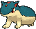 Quilava front animated