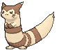 Furret front animated