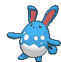 Azumarill front animated