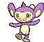 Aipom front animated