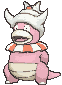 Slowking front animated