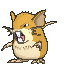 Raticate front animated