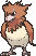 Spearow front animated