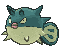 Qwilfish front animated
