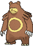 Ursaring front animated