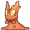 Slugma front animated