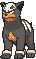 Houndour front animated
