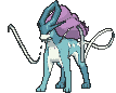 Suicune front animated