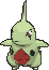 Larvitar front animated