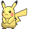Pikachu front animated