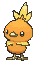 Torchic front animated