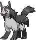 Mightyena front animated