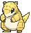 Sandshrew front animated