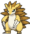 Sandslash front animated