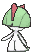 Ralts front animated