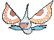 Masquerain front animated