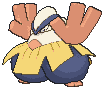 Hariyama front animated