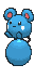 Azurill front animated