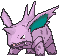 Nidorino front animated