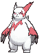 Zangoose front animated