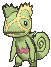 Kecleon front animated