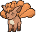 Vulpix front animated
