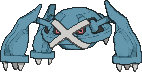 Metagross front animated