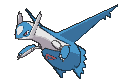 Latios front animated