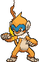 Monferno front animated