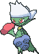 Roserade front animated