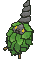 Plant Burmy front animated