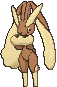 Lopunny front animated