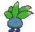 Oddish front animated
