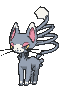 Glameow front animated