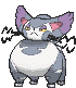 Purugly front animated