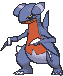 Gabite front animated
