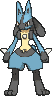 Lucario front animated