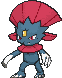 Weavile front animated