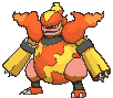 Magmortar front animated