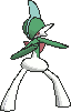 Gallade front animated