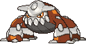 Heatran front animated