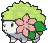 Land Shaymin front animated