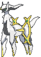 Normal Arceus front animated
